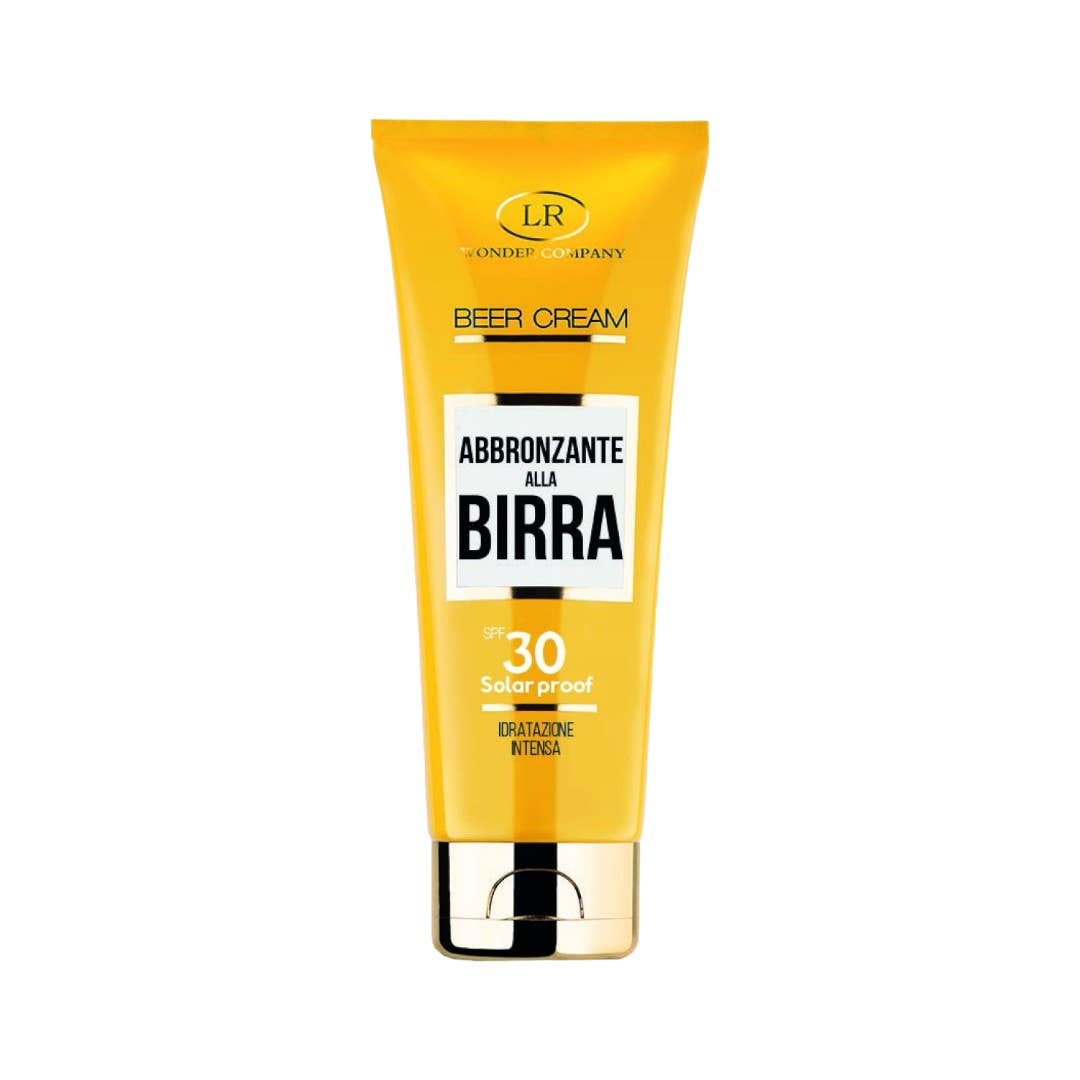 pirotta srl - Wholesale Sunscreen - G02 | Sunscreen SPF 30 Beer Cream Tube 100ml.0