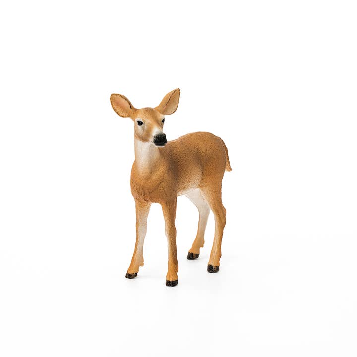 Schleich - Wholesale Figurine Toy - Kids - White-Tailed Doe Forest Animal Toy1