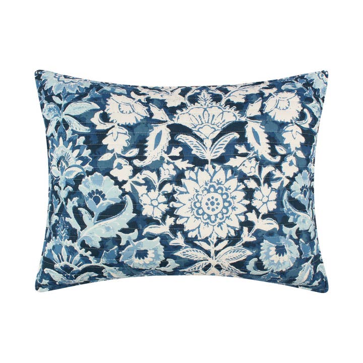 Laure Indigo Quilt Set for wholesale on Faire6