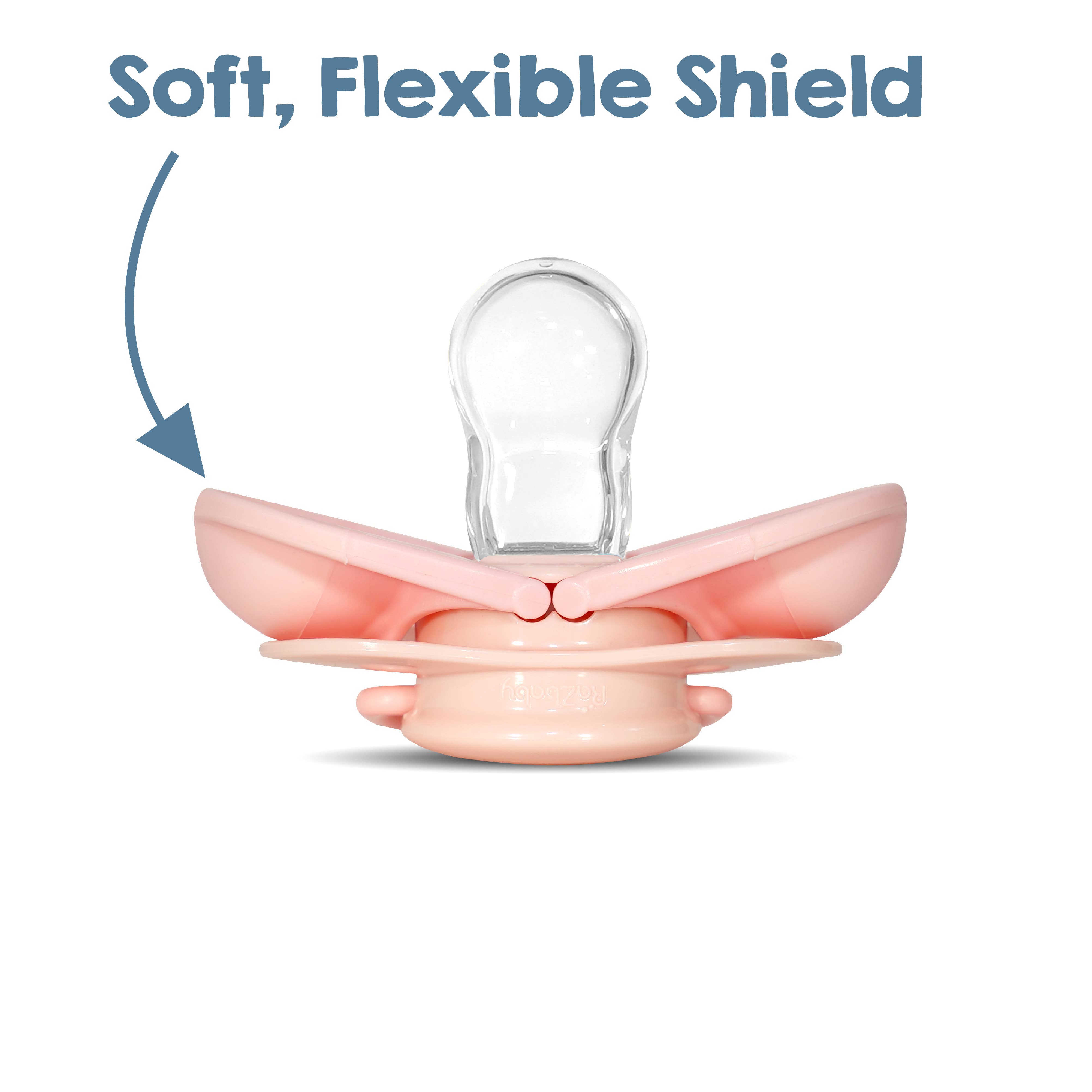 RaZbaby - Wholesale Pacifier - Baby - keep-it-kleen Pacifier 2PK - Pink Penguin & Puppy1