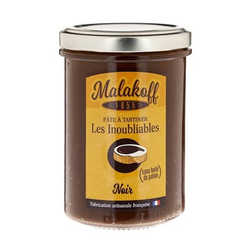 240 g pot pure chocoladepasta zonder palmolie voor wholesale door MALAKOFF1855