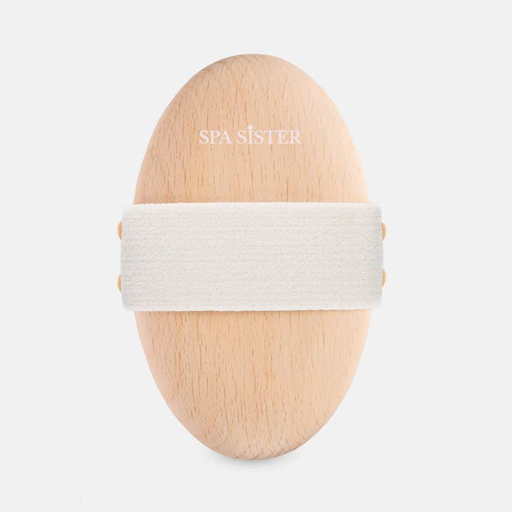 Bath Accessories Company - Wholesale Body Brush - Beechwood Sisal Dry Body Brush