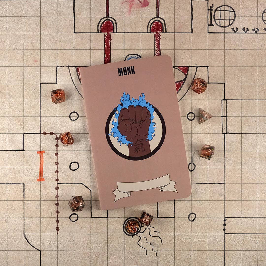 The Raven and the Goose - Wholesale Notebook - Monk Notebook - Large (D&D 5E)2