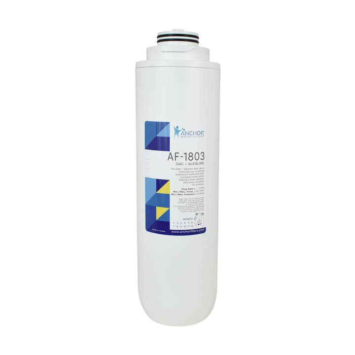 Post Carbon GAC + Alkaline Mineral Replacement Filter for Anchor Tankless RO for wholesale by Anchor Water Filters