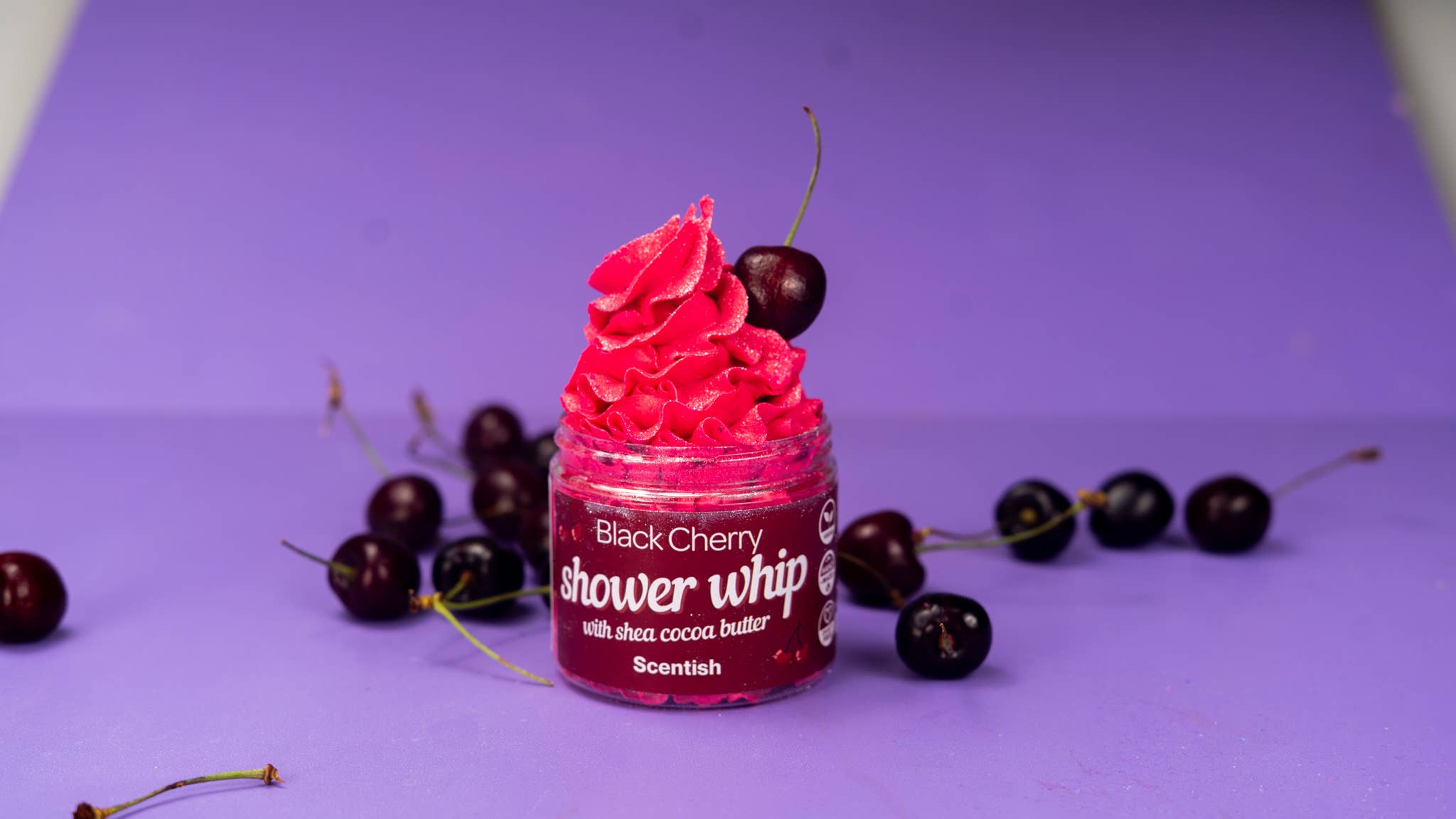 Scentish – wholesale Whipped soap – Cherry Whipped Soap 1