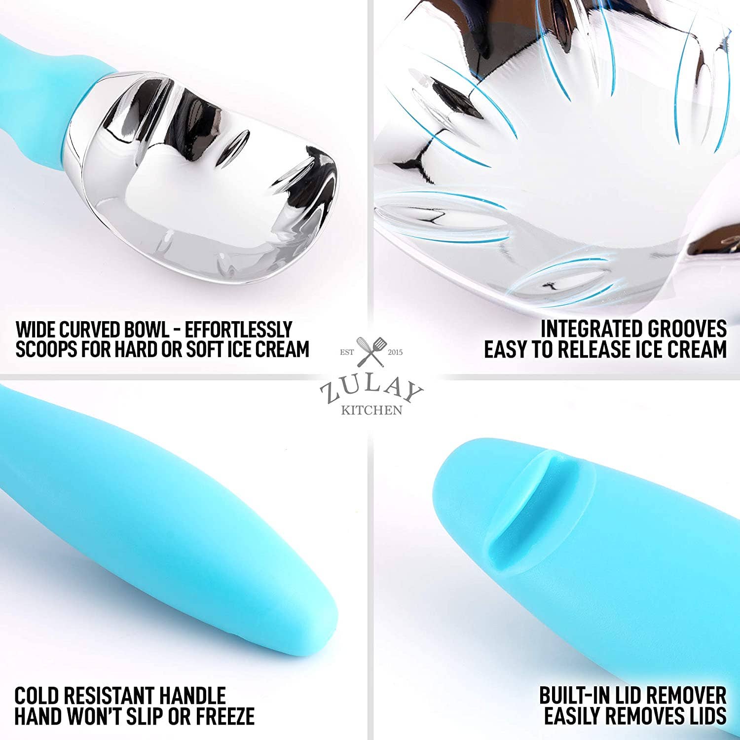 Zulay Kitchen – Großhandel Eisportionierer – Eisportionierer mit Soft-Easy-Griff und Deckelöffner8
