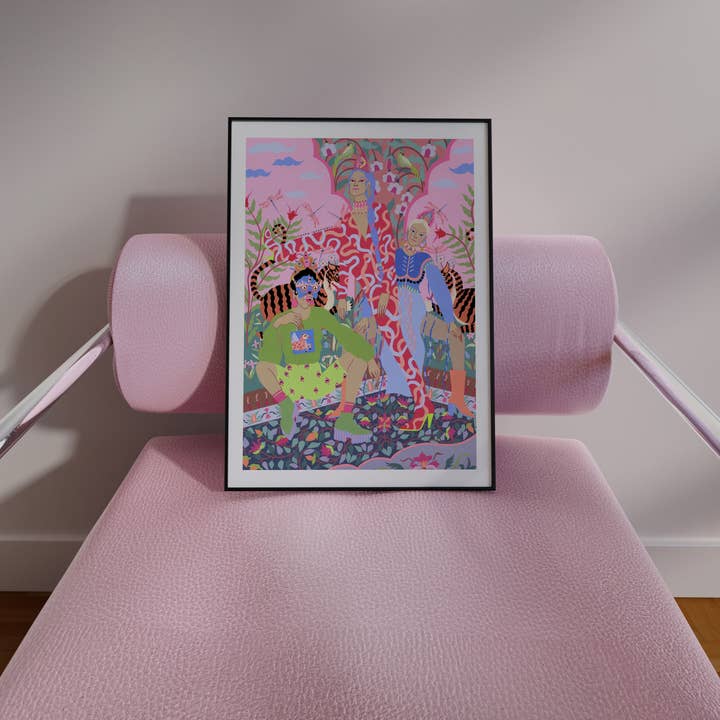 Bedst Masala Giclee Kunsttryk for engroshandel hos Sasha Ignatiadou