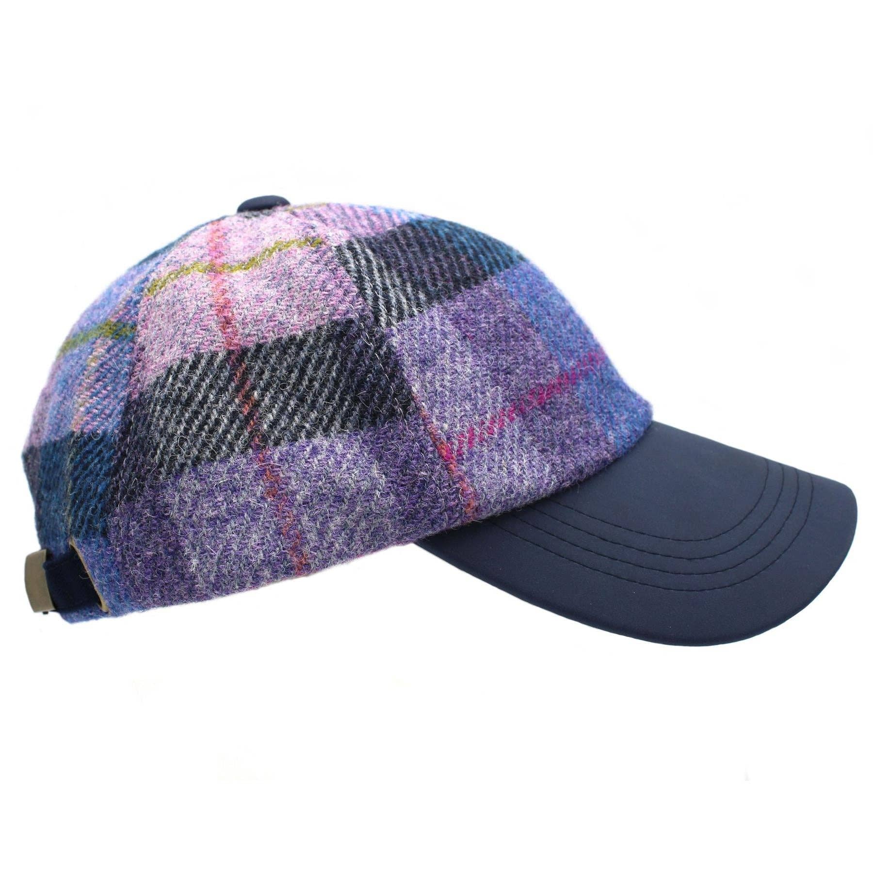 Heather Hats & Accessories - Vendita all'ingrosso Cappellino da baseball - Donna - Cappellino da baseball donna Rosalie in Harris Tweed5