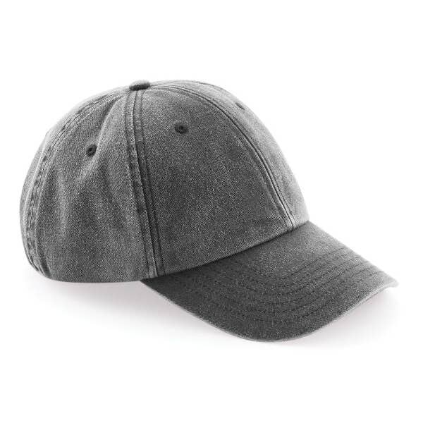 Logo Free Clothing - Wholesale Baseball cap – Unisex - Beechfield Low Profile Vintage Cap | Unisex | Heavy Washed Cotton | 19 Colours | One Size1
