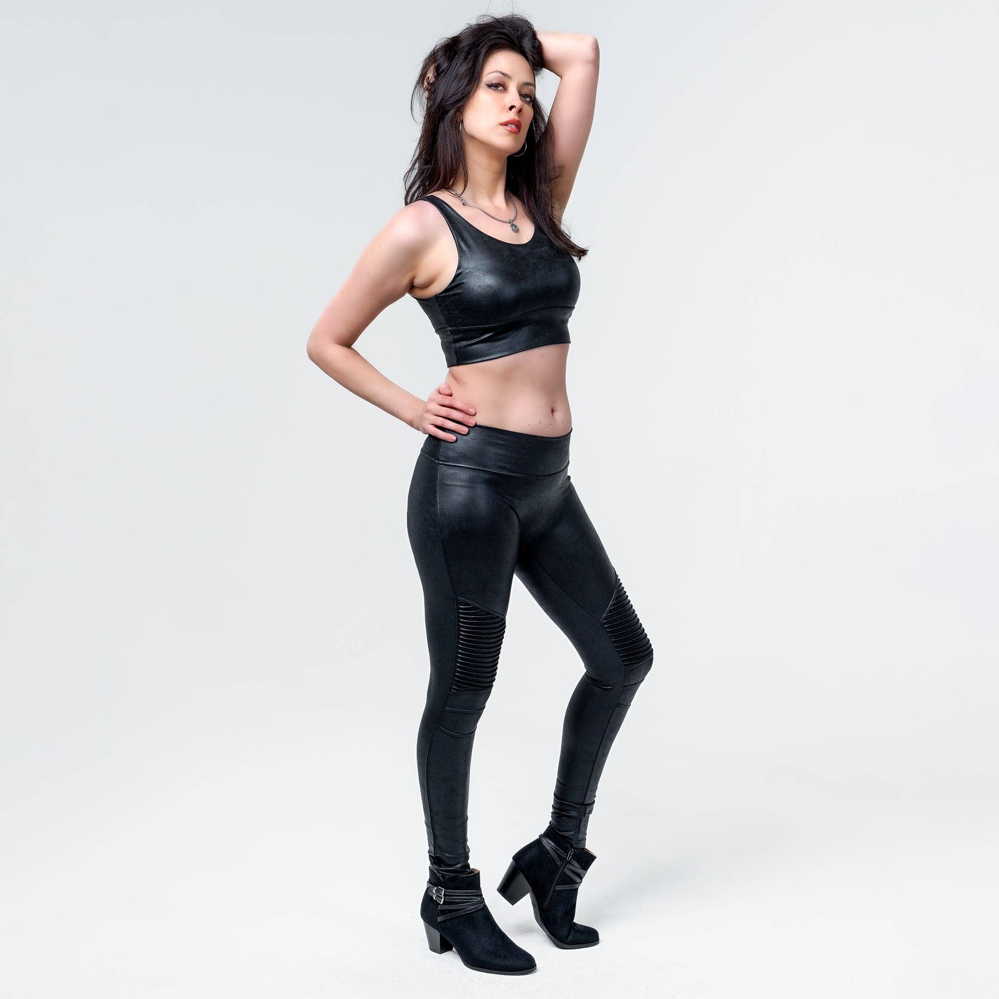 Wornstar Clothing - Wholesale Fashion Leggings - Women's - Fearless Moto Pants3