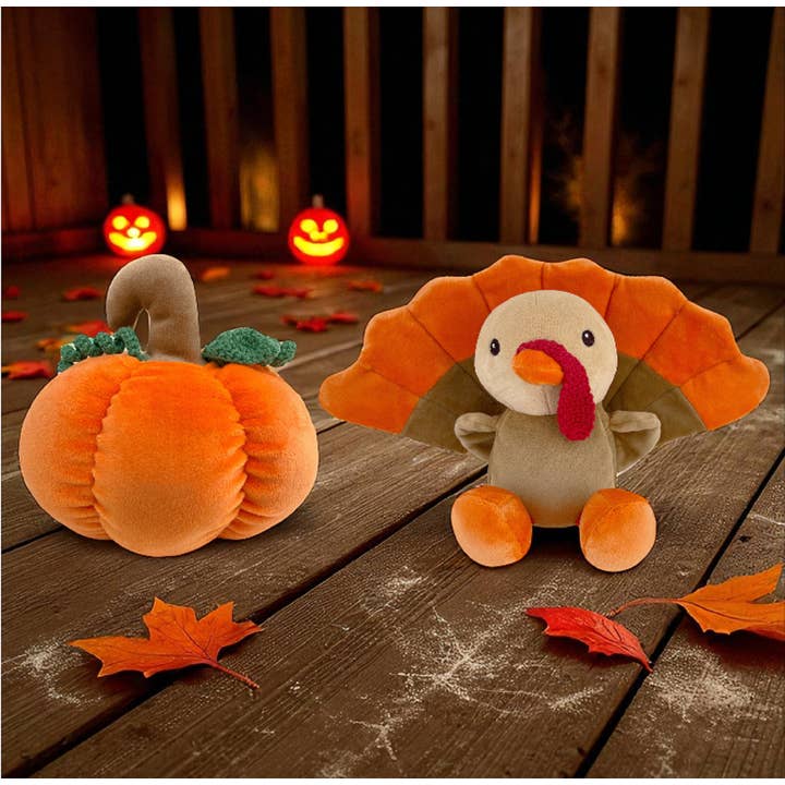 Petit Ami & Zubels - Wholesale Stuffed/Plush Toy - Kids & Baby - Plumpkin the Pumpkin Plush Toy1