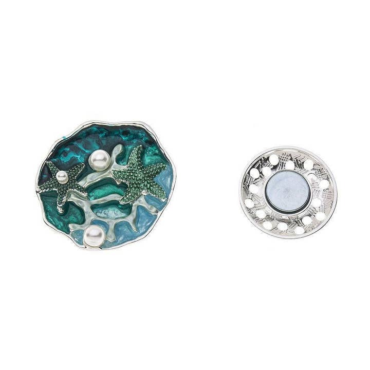 Spilla - oceano con perla per la vendita all'ingrosso da parte di Fox by Ren GmbH