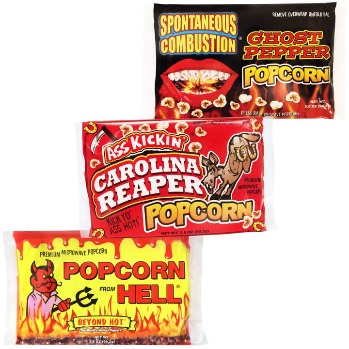 Extreme Popcorn Variety 3-Pack for wholesale by Southwest Specialty Food