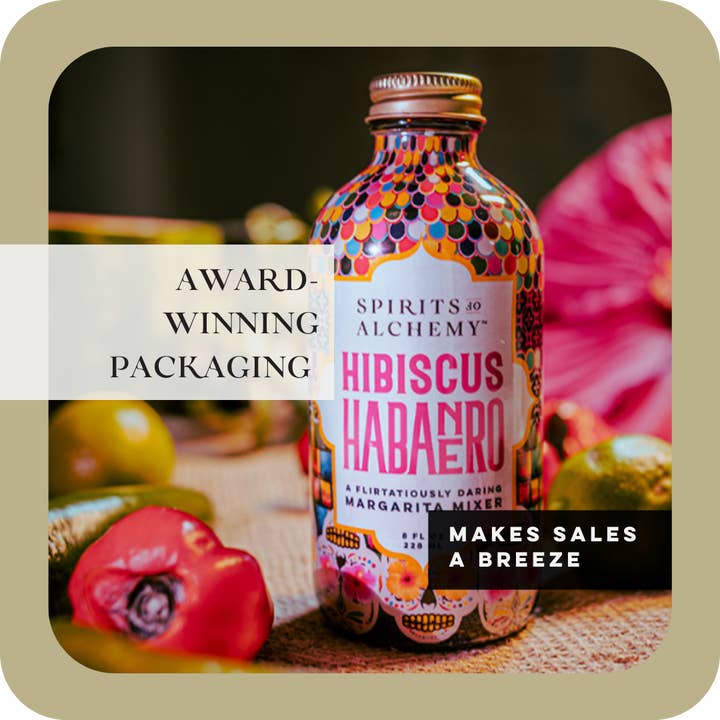 Spirits of Alchemy - Wholesale Cocktail Mix/Syrup - Hibiscus Habanero | Spicy Jalapeño Margarita Cocktail Mixer3