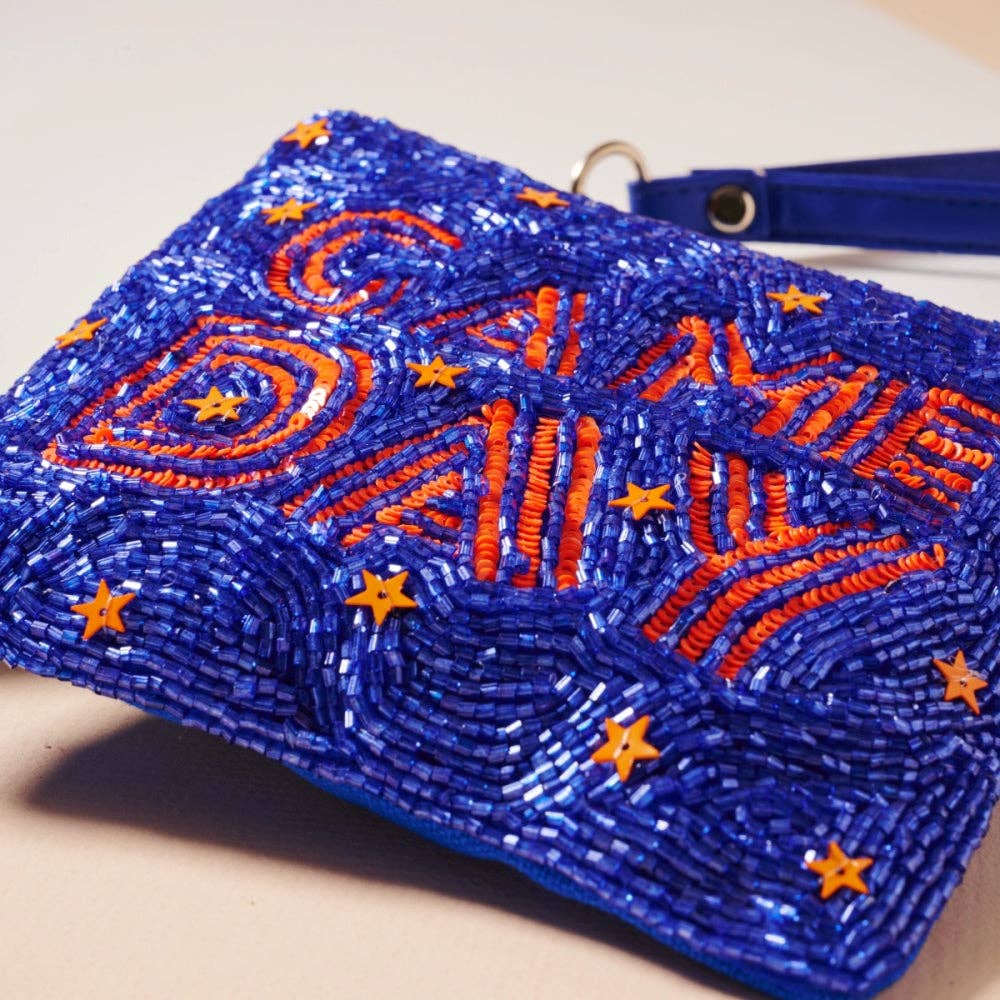 Frem – Großhandel Geldbörse – Damen – Game Day Münzbeutel mit Sternenperlen0