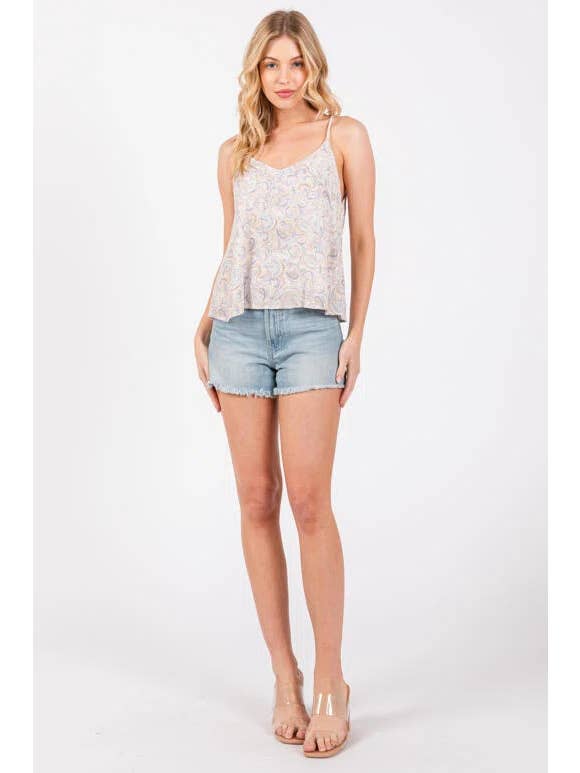 Final Touch - Wholesale Camisole - Women's - Woven Cami Swing Top3