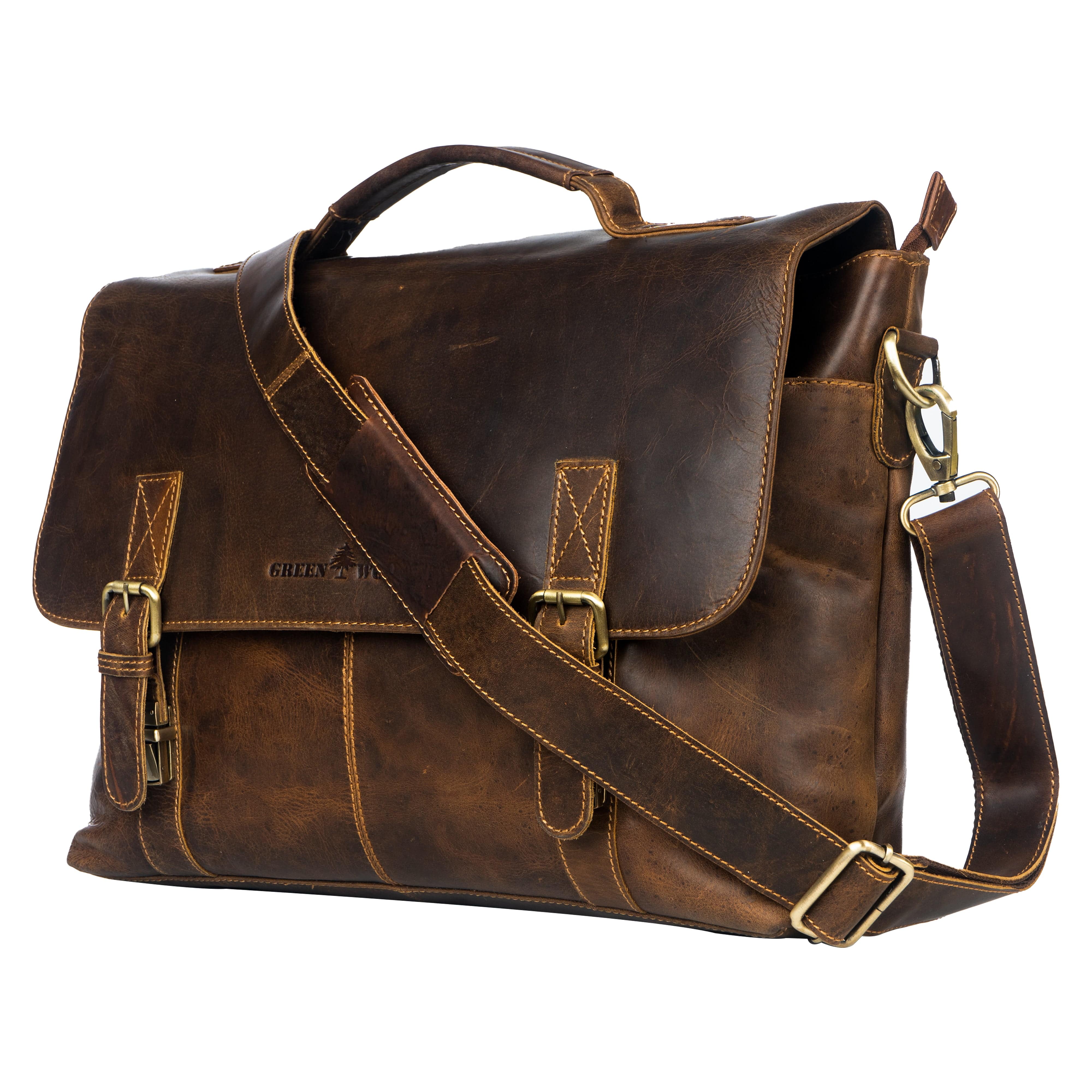 Greenwood Leather - Wholesale Laptop Bag - Unisex - Leather Laptop Bag Portland GW1966539