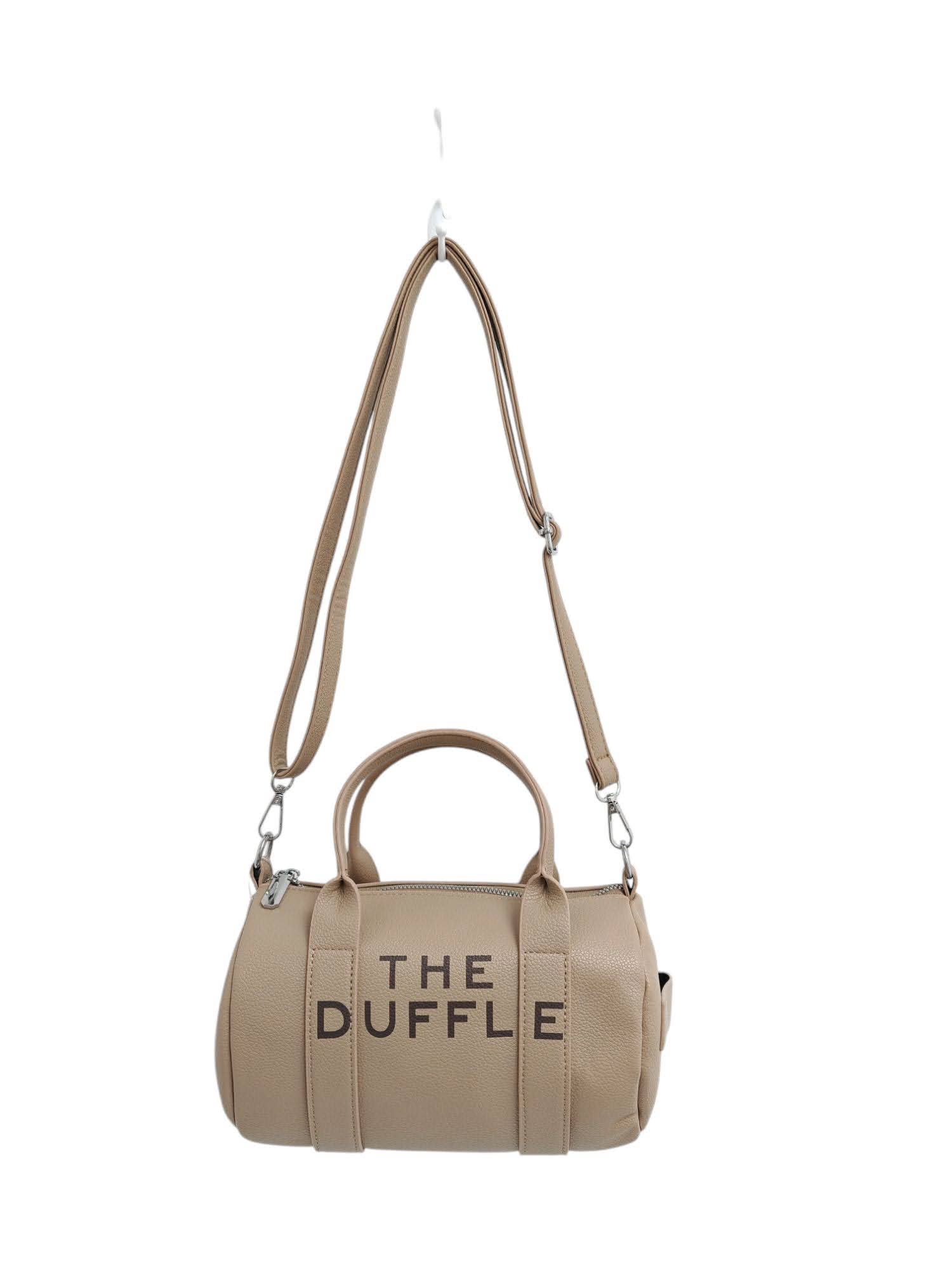 Superbia – wholesale Crossbody bag – Women's – Small Soft Duffle Bag with Long Strap Silver Hardware-66557