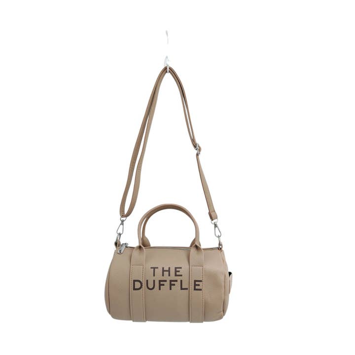 Superbia – wholesale Crossbody bag – Women's – Small Soft Duffle Bag with Long Strap Silver Hardware-66557