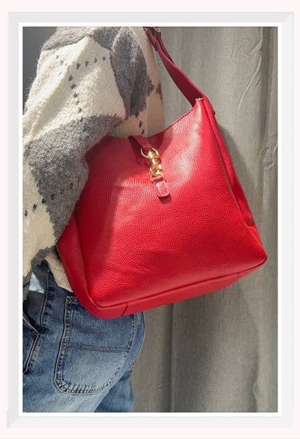 Z et Z - Wholesale Shoulder Bag - Women's - Grained leather shoulder bag11
