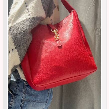 Z et Z - Wholesale Shoulder Bag - Women's - Grained leather shoulder bag11