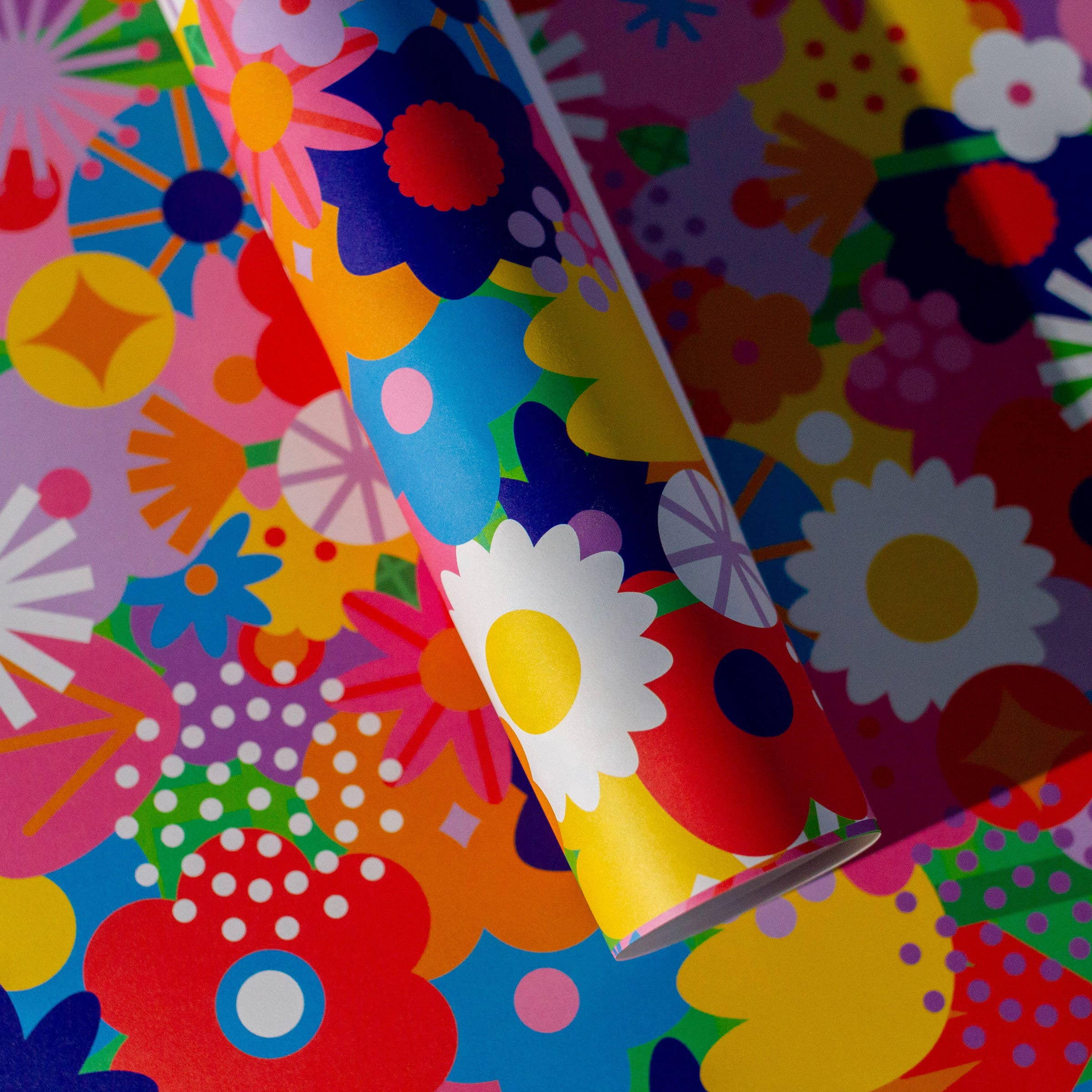 Studio Boketto - Vente Feuille de papier cadeau - Papier Cadeau Bloom | Feuilles de Papier d'Emballage Floral | Papier d'Emballage Fleur1