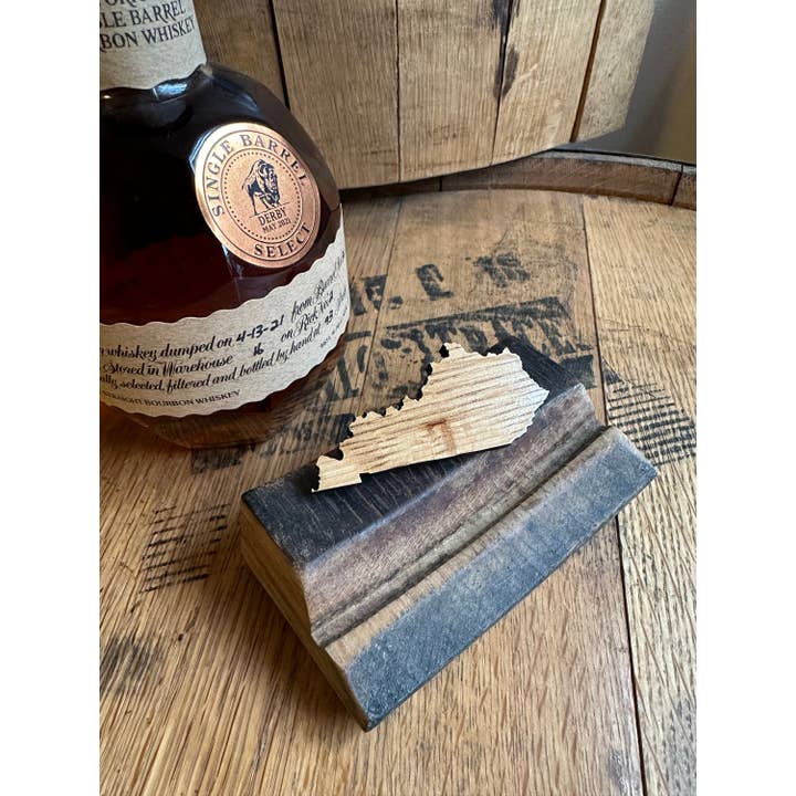 TWWKY - Wholesale Lapel Pin/Button - Kentucky Bourbon Barrel Reclaimed State Lapel Pin