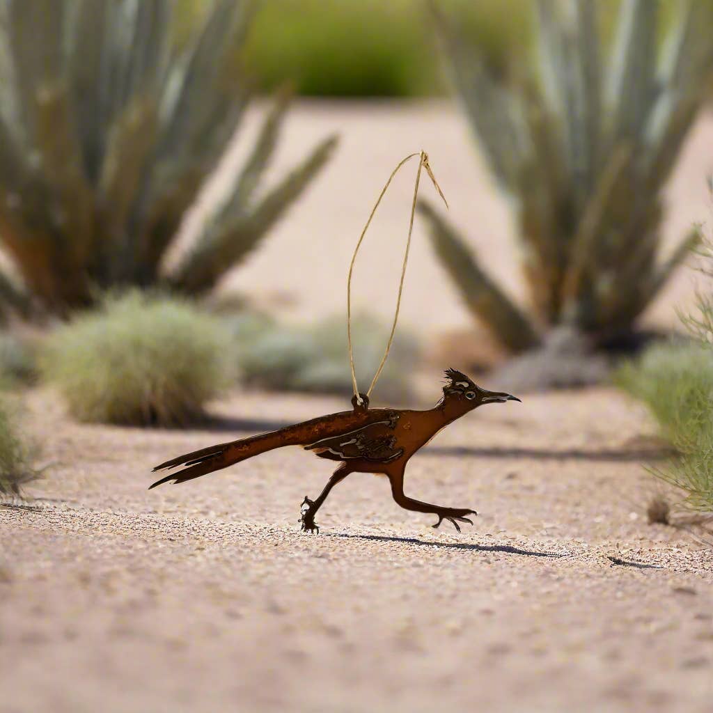 Universal Ironworks USA - Wholesale Ornament - Roadrunner Running Desert Southwest Ornament