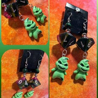 Melody's Menageries (Critical Crystals) - Wholesale Jewelry Set - Dice earring wholesale box9