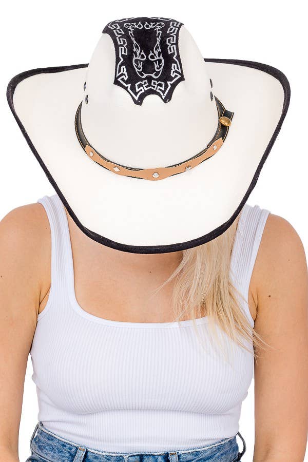 Cap Zone - Wholesale Cowboy Hat - Women's - Embroidered Vaquero Western Cowboy Hat1