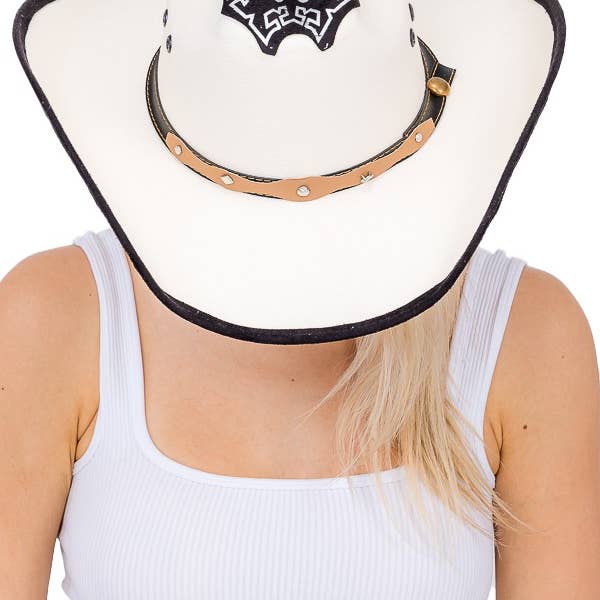 Cap Zone - Wholesale Cowboy Hat - Women's - Embroidered Vaquero Western Cowboy Hat1