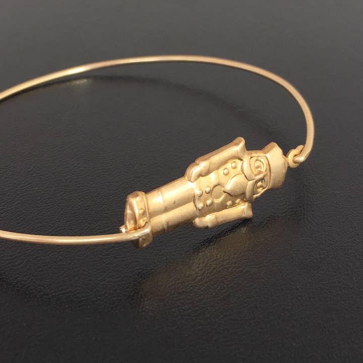 Frosted Willow - Wholesale Charm/Dangle Bracelet - Nutcracker Bracelet, Holiday Accessories, Winter Accessories