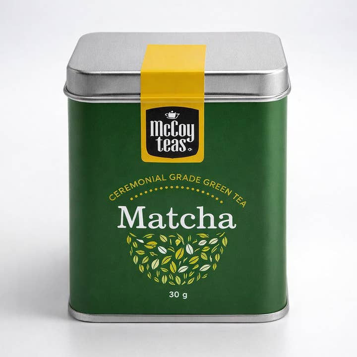 Mccoy Teas Canada - Wholesale Health/Detox Tea - Ceremonial Grade Matcha Green Tea 30 G