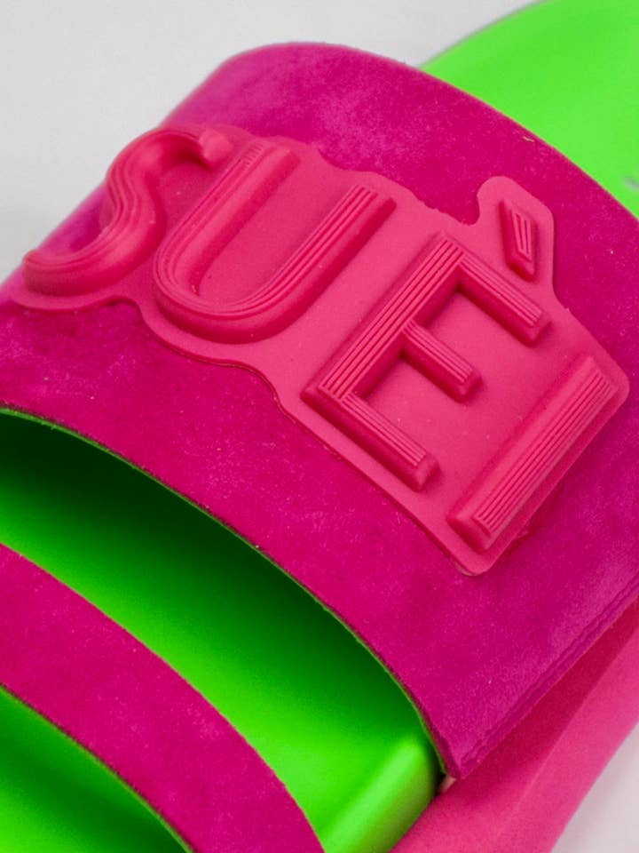 CIABATTE FUSSBETT IN PELLE SCAMOSCIATA COLORE FUXIA for wholesale on Faire2