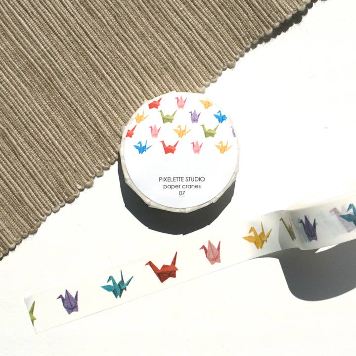 Pixelette Studio - Wholesale Washi Tape - Paper Crane Washi Tape1