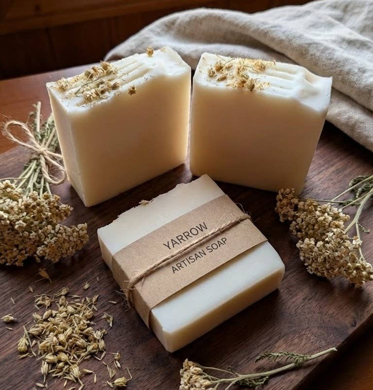 Yarrow Bone Farmstead – wholesale Bar Soap – Handcrafted Herbal Soap; customize, private label5