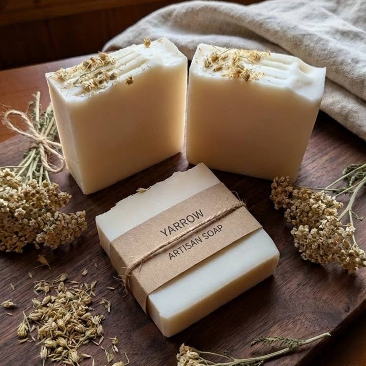 Yarrow Bone Farmstead – wholesale Bar Soap – Handcrafted Herbal Soap; customize, private label5