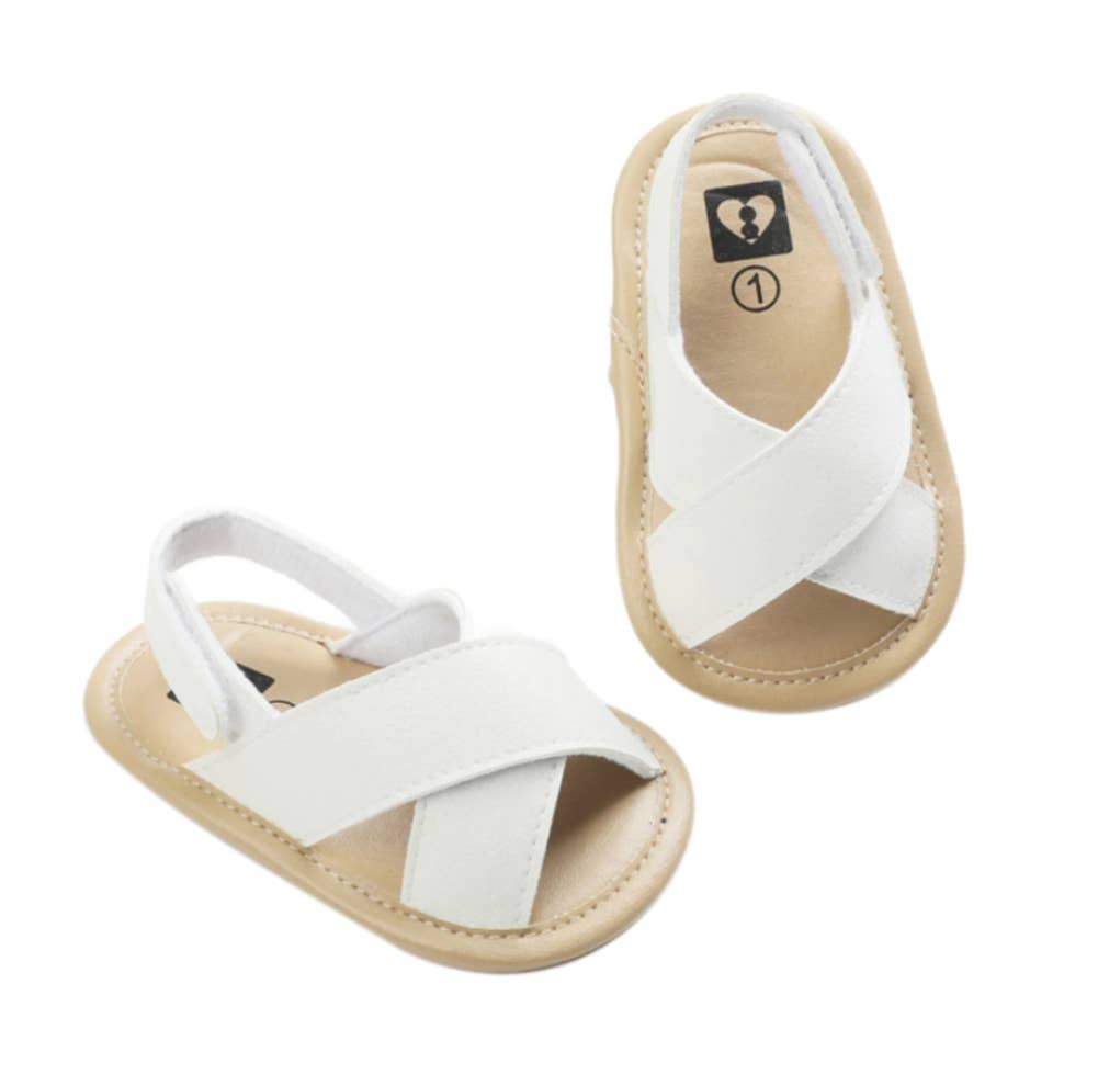 Sort Skridsikre børnesandalsko i kunstlæder for engroshandel på Faire6