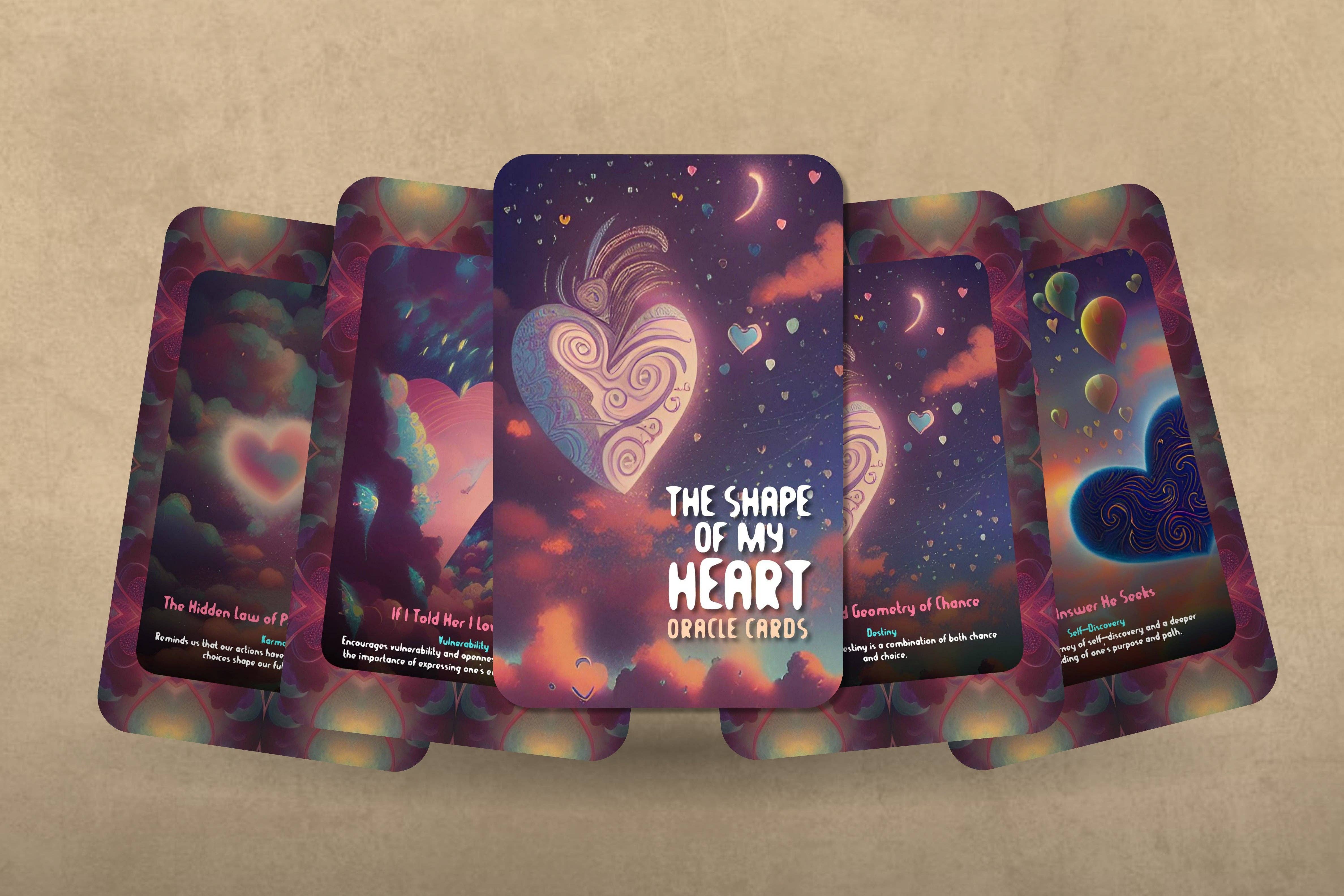Ibiza Tarot USA – wholesale Tarot cards – The Shape of my Heart - Oracle Cards3