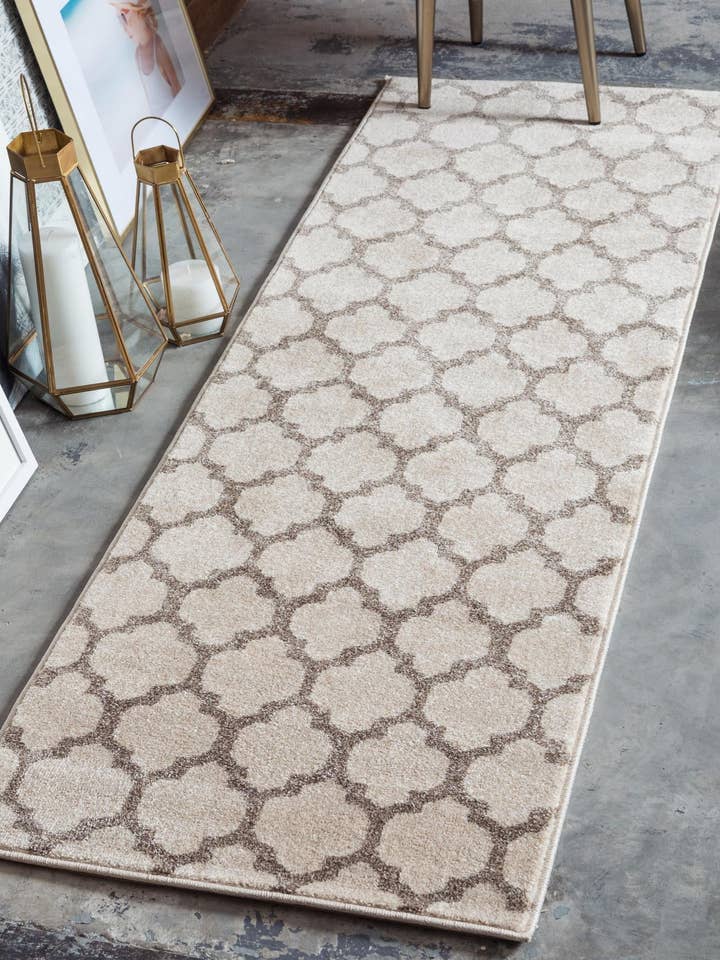 Geometric Philadelphia Trellis Rug (Runners) for wholesale by Rug Mart