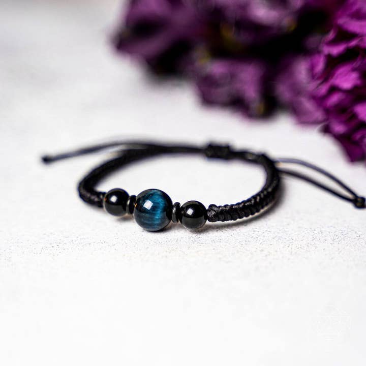 Bracelet Stabilité Œil de Tigre pour la vente par Conscious Items