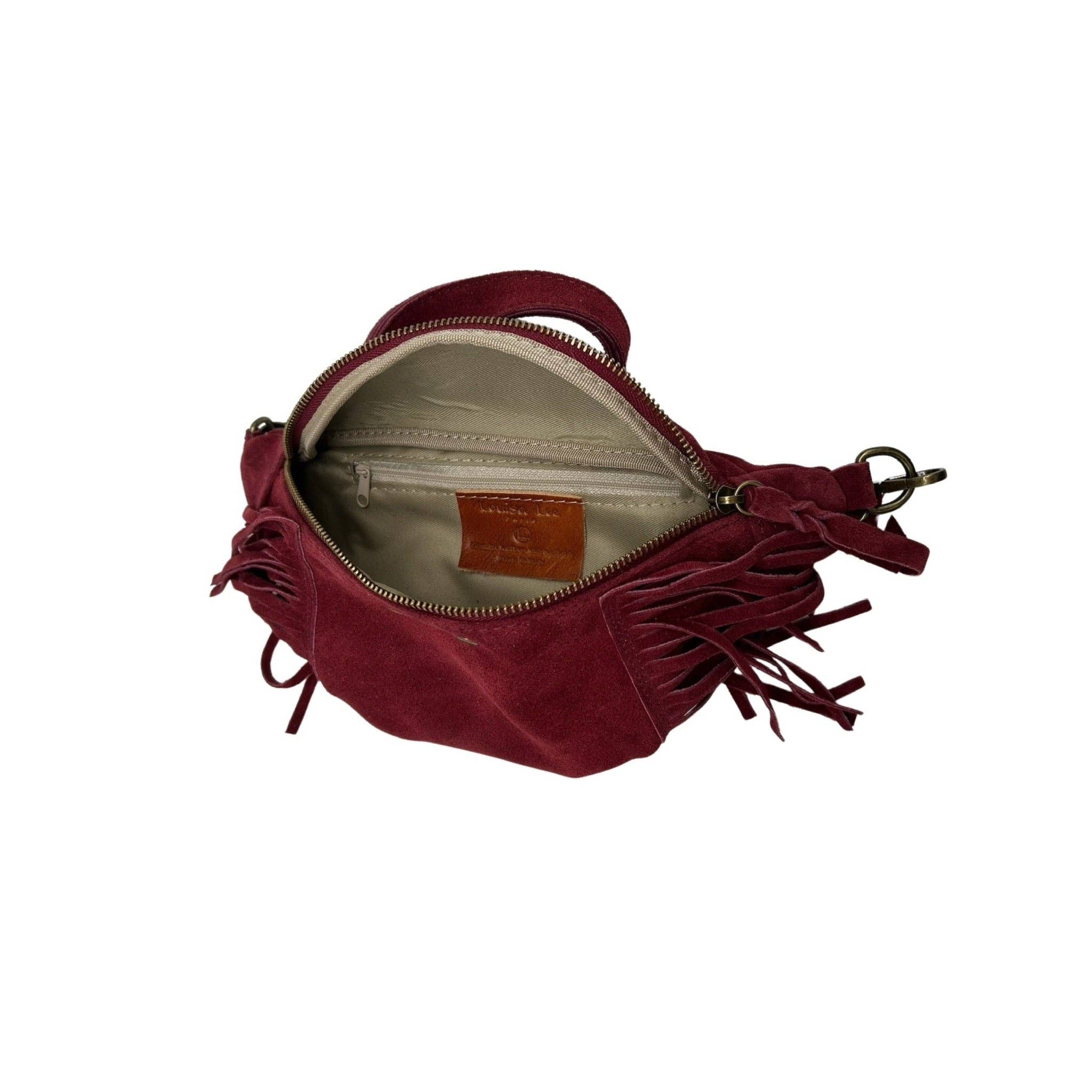 Louisa lee - Wholesale Belt Bag - Women's - ESPERANZA SUEDE LEATHER FANNY PACK23