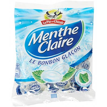 123bonbon - Wholesale Mints - La Pie Qui Chante - Clear Mint - 0,27 lb Bag