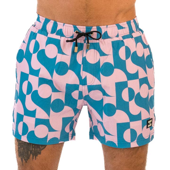 Retro Tropics Shorts/Pink for engroshandel hos East x East