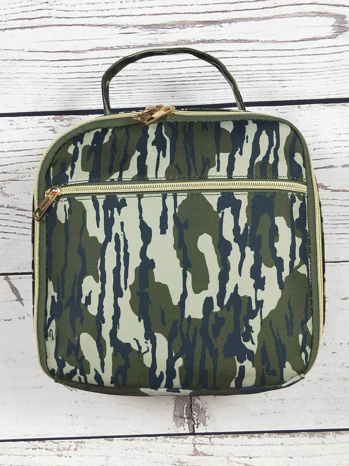 Camouflage Boys Lunch Boxes Bag for wholesale by sassy kids palace