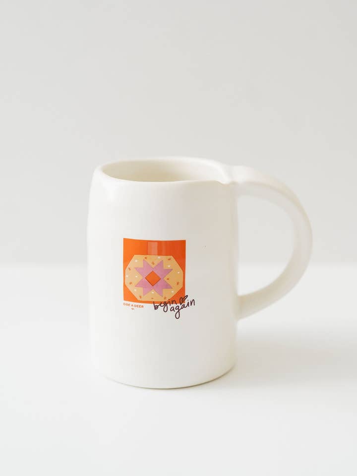 Begin Again Mug for wholesale by Doe A Deer