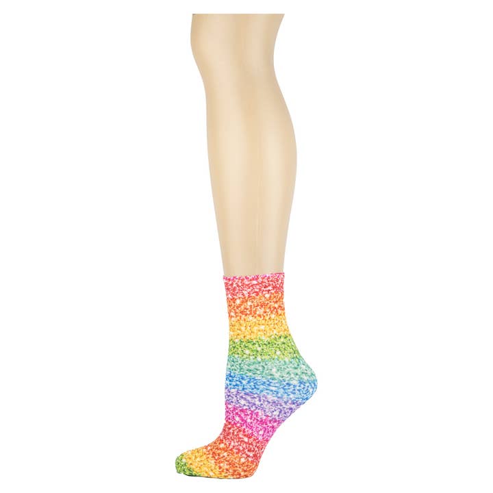 Sparkle Rainbow Anklets for wholesale by Sox Trot