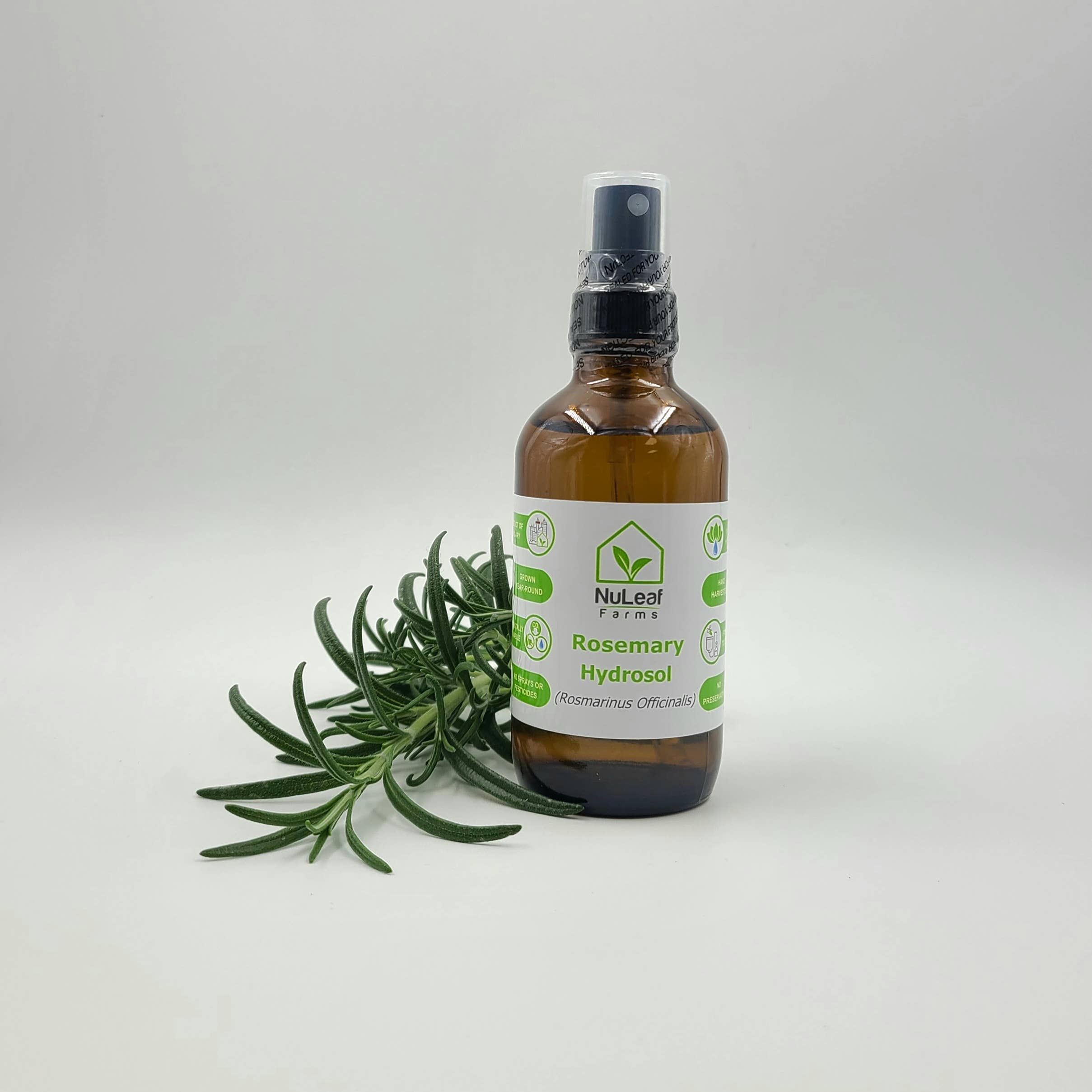 NuLeaf Farms - Vendita all'ingrosso Spray/Acqua viso e corpo - Idrosol al rosmarino