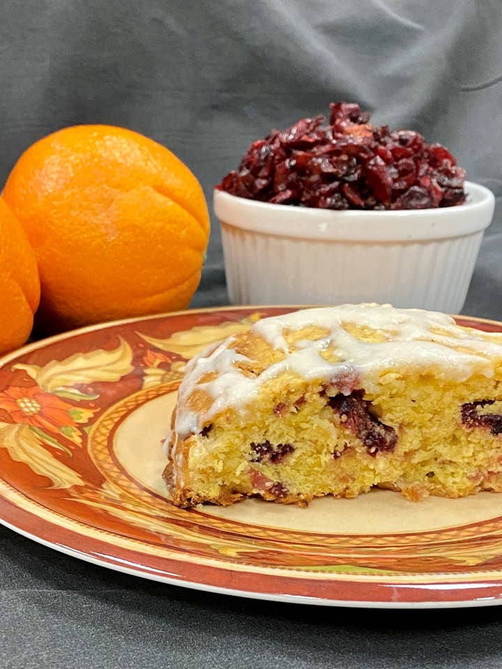 Cranberry Orange Honey Scone Mix for wholesale by Thunderbird Ranch Gourmet Foods