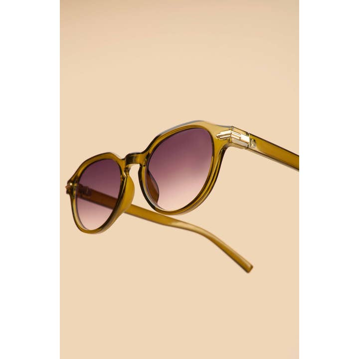 Powder Design inc - US - Wholesale Sunglasses - Women's - Limited Edition Lara Sunglasses - Olive